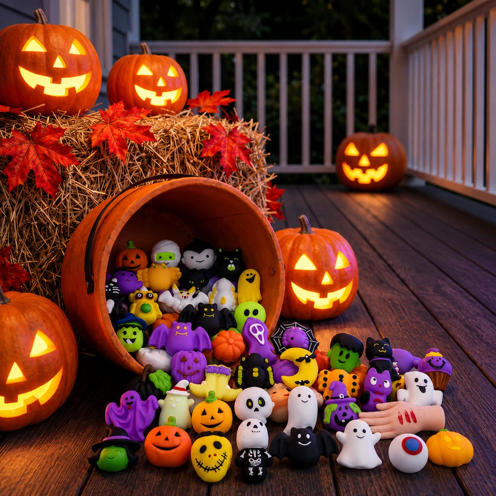 Assorted Halloween Squishies (20/Pack)