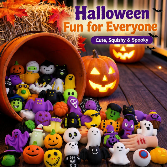Assorted Halloween Squishies (20/Pack)